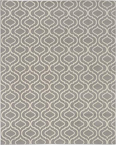 Nourison Jubilant Contemporary Grey 7'10" x 9'10" Area -Rug, Easy -Cleaning, Non Shedding, Bed Room, Living Room, Dining Room, Kitchen (8x10)