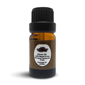 clove essential oil | 10ml | use with diffuser | aromatherapy | 100% pure, natural, premium grade | massage | relaxation |