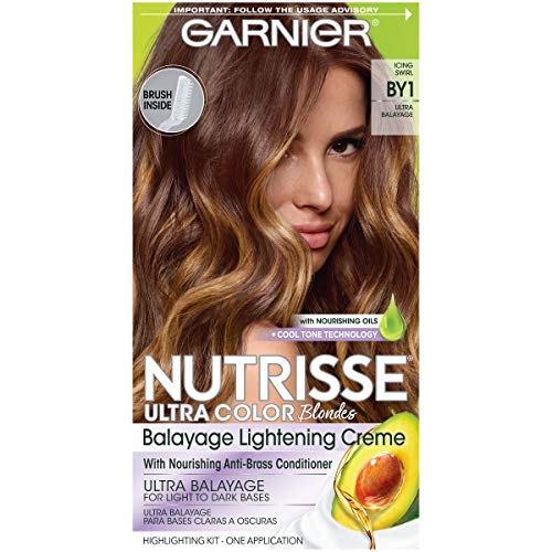 Garnier Hair Color Nutrisse Ultra Color Nourishing Hair Color Creme, Icing Swirl By1, 1 Count