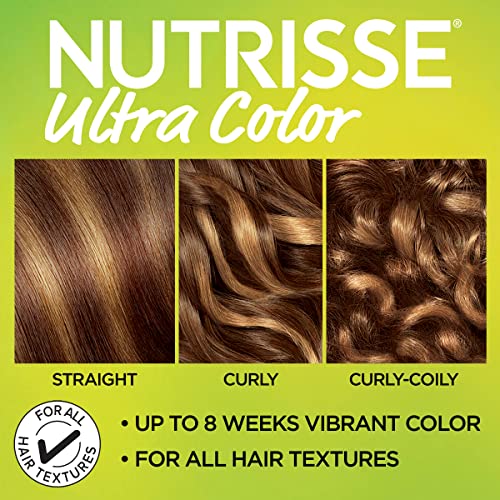 Garnier Hair Color Nutrisse Ultra Color Nourishing Hair Color Creme, Icing Swirl By1, 1 Count