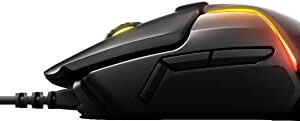SteelSeries Rival 600 Wired Gaming Mouse - 12,000 CPI TrueMove3+ Dual Optical Sensor - 0.5 Lift-off Distance, RGB Lighting, USB PC Gaming Mice Compatible with Windows and Mac Computer/Laptop (Renewed)