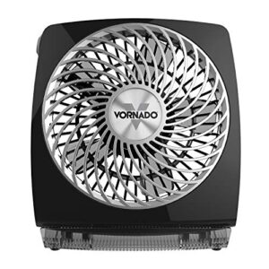 Vornado FIT Personal Air Circulator Fan with Fold-Up Design, Directable Airflow, Compact Size, Perfect for Travel or Desktop Use, Black