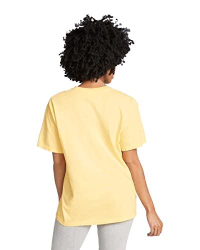 Comfort Colors Adult Short Sleeve Tee, Style 1717, Butter, Medium