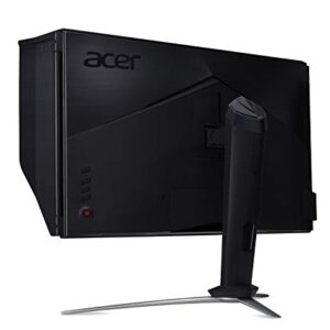 Acer Nitro XV273K Pbmiipphzx 27" UHD 3840 x 2160 IPS AMD Radeon FreeSync and NVIDIA G-SYNC Compatible Monitor, DisplayHDR400, Quantum Dot, 144Hz, 1ms, DCI-P3 , Delta E<1, Black