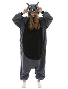 ofodoing adult animal one-piece pajamas cosplay animal homewear sleepwear jumpsuit costume for women men…