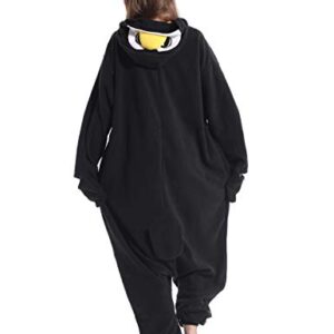 Adult Penguin Pajamas One Piece Halloween Christmas Cosplay penguin Costume Animal Homewear Sleepwear For Women Men