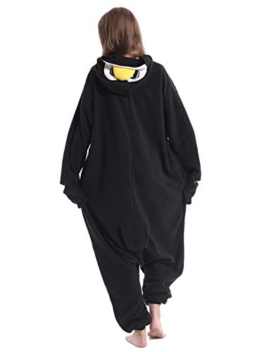 Adult Penguin Pajamas One Piece Halloween Christmas Cosplay penguin Costume Animal Homewear Sleepwear For Women Men