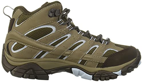 Merrell Women's Moab 2 MID Gore-TEX Hiking Boot, Brindle, 8