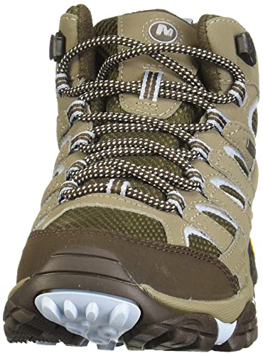 Merrell Women's Moab 2 MID Gore-TEX Hiking Boot, Brindle, 8