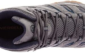 Merrell Men's Moab 2 MID WP Hiking Shoe, Charcoal, 10