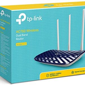 TP-Link Archer-C20-RB AC750 Dual Band Wi-Fi Router - Certified Refurbished