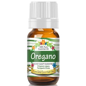 pure gold essential oils - oregano essential oil - 0.33 fluid ounces