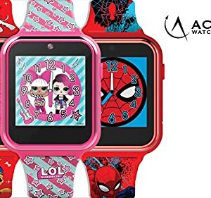 Accutime Kids LOL Surprise Hot Pink Educational Touchscreen Smart Watch Toy for Girls, Boys, Toddlers - Selfie Cam, Learning Games, Alarm, Calculator, Pedometer and more (Model: LOL4104)