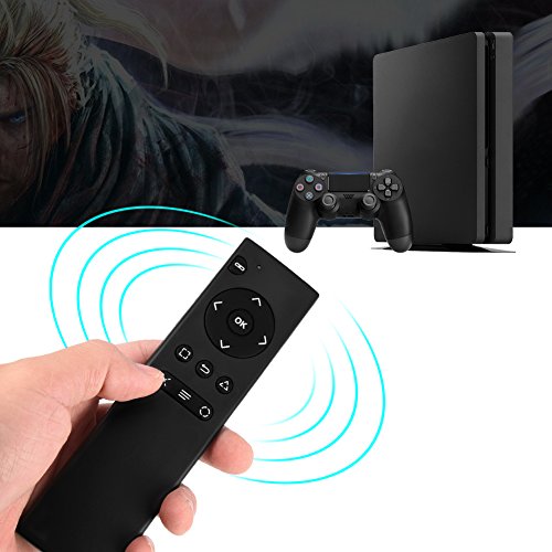 Ciglow Remote Control 2.4Ghz Wireless Media Controller for Sony Playstation 4 PS4 DVD with USB Receiver.