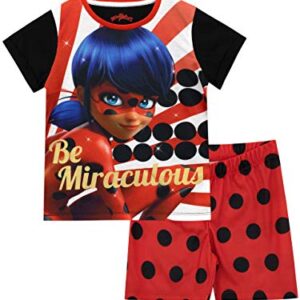 Miraculous Ladybug Girls' Lady Bug Pajamas Size 8 Red