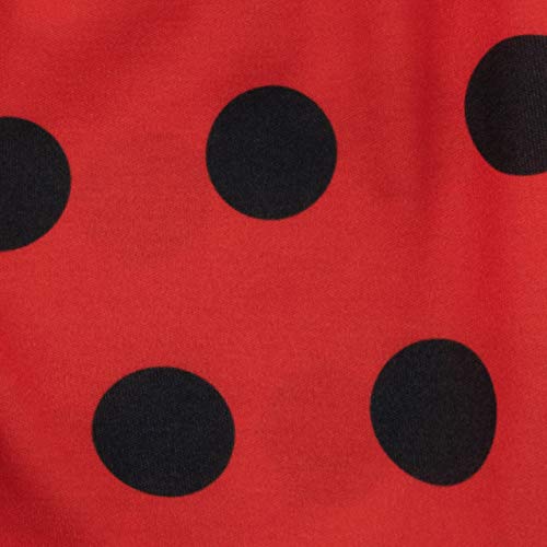 Miraculous Ladybug Girls' Lady Bug Pajamas Size 5 Red