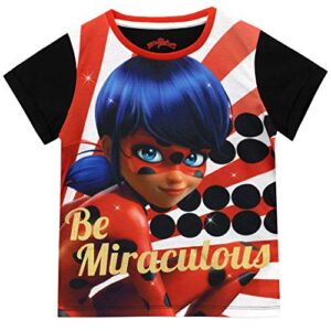 Miraculous Ladybug Girls' Lady Bug Pajamas Size 5 Red