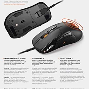 SteelSeries Rival 710 Gaming Mouse - 16,000 CPI TrueMove3 Optical Sensor - OLED Display - Tactile Alerts - RGB Lighting (Renewed)