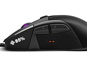 SteelSeries Rival 710 Gaming Mouse - 16,000 CPI TrueMove3 Optical Sensor - OLED Display - Tactile Alerts - RGB Lighting (Renewed)