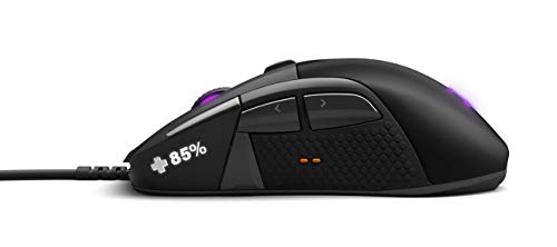 SteelSeries Rival 710 Gaming Mouse - 16,000 CPI TrueMove3 Optical Sensor - OLED Display - Tactile Alerts - RGB Lighting (Renewed)