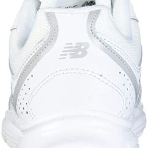 New Balance Women's 411 V1 Walking Shoe, White/White, 9.5