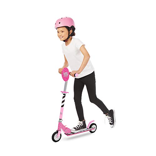 L.O.L. Surprise! Folding Kick Scooter- Stripes, Multicolor (652011E5C)