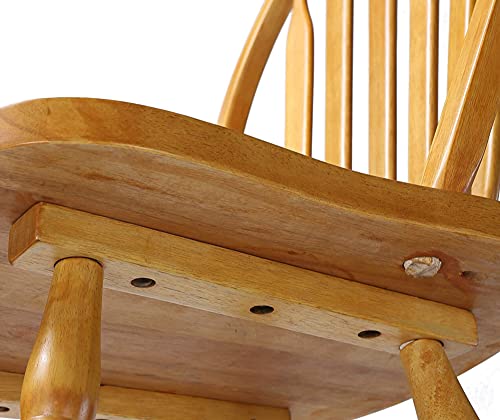 Sunset Trading Oak Selections Dining Chair, Light Finish 19.5D x 20W x 38H in