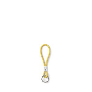 pantone copenhagen design key chain s, short key hanger, nylon, yellow 012 c, 101300012
