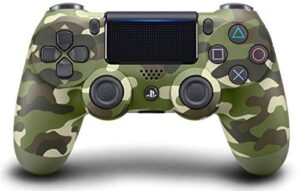 dualshock 4 wireless controller for playstation 4 - green camouflage (renewed)