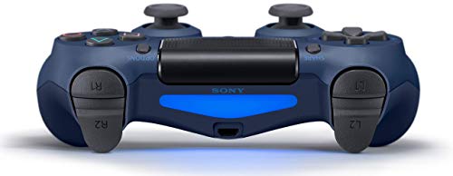 DualShock 4 Wireless Controller for PlayStation 4 - Midnight Blue (Renewed)
