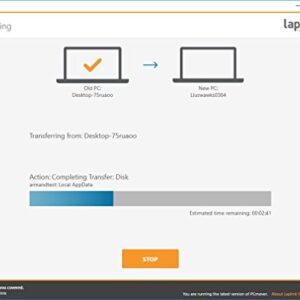 Laplink PCmover Professional | Instant Download | Single Use License | Moves Applications, Files, and Settings to Your New PC