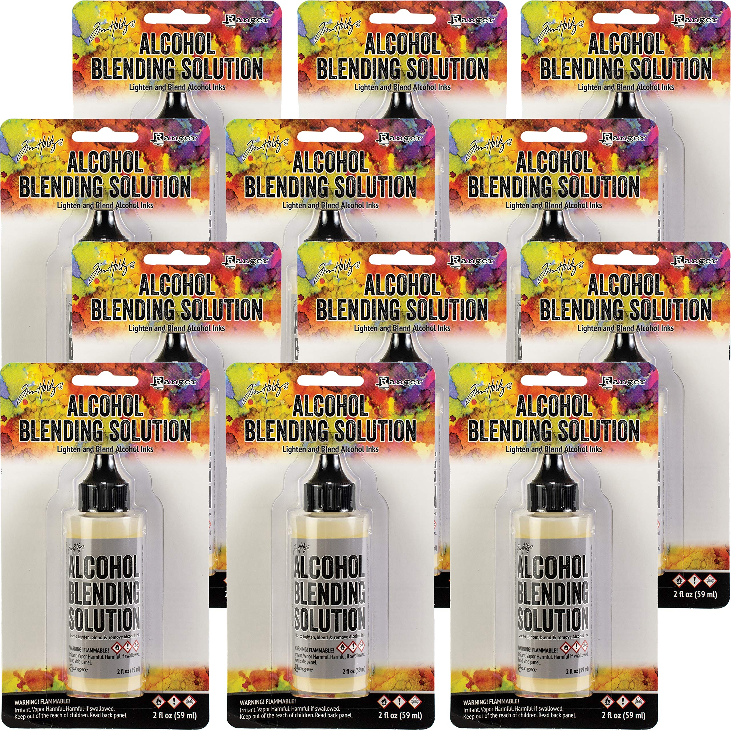 Tim Holtz Alcohol Ink Blending Solution 2oz 12/Pkg, 12 Pack