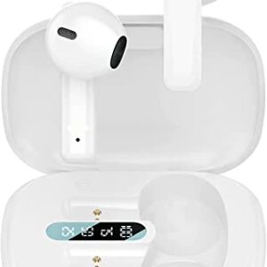 Wireless Earbuds Air Buds Pods Bluetooth 5.3 Headphones Noise Cancelling Air Bud Pro Stereo Ear pods in-Ear Ear Bud Built-in Mic IPX7 Waterproof Earphones Sports Earpods for iPhone/Samsung/Android