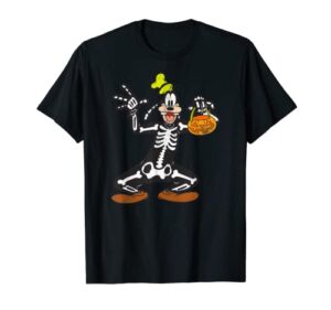 disney goofy skeleton halloween t-shirt