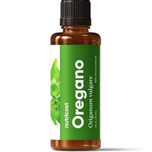 Nutricost Oregano Essential Oil - 100% Pure Oregano Oil - 1 Fl Oz (30 ml)