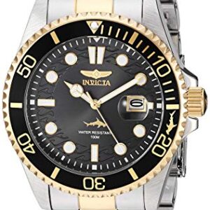 Invicta Men's Pro Diver Quartz Watch with Stainless Steel Strap, Two Tone, 22 (Model: 30023)