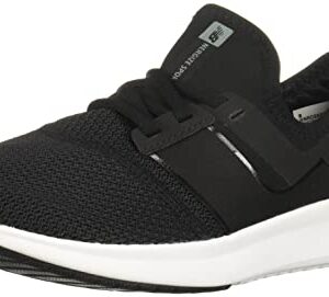 New Balance Women's FuelCore Nergize Sport V1 Sneaker, Black/White, 8