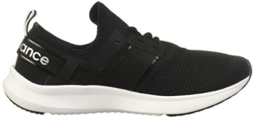 New Balance Women's FuelCore Nergize Sport V1 Sneaker, Black/White, 8