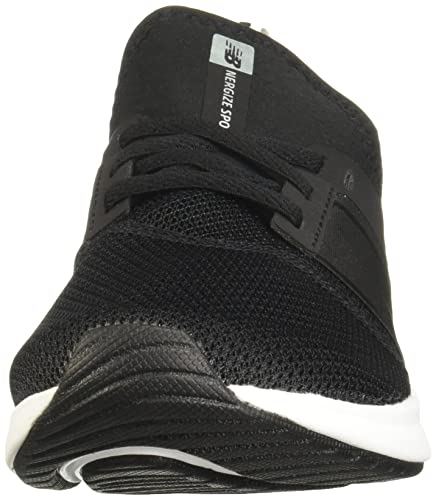 New Balance Women's FuelCore Nergize Sport V1 Sneaker, Black/White, 8