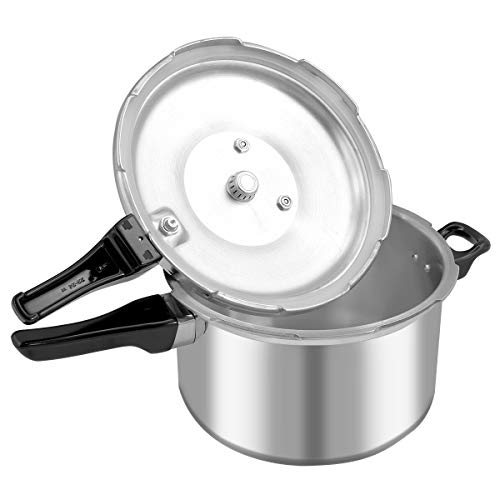 Barton 8Qt Pressure Canner w/Release Valve Aluminum Canning Cooker Pot Stove Top Instant Fast Cooking