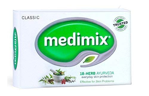 Medimix Real Ayurvedic Soap With 18 Herbs - 75 Gram (2.5 Ounce)