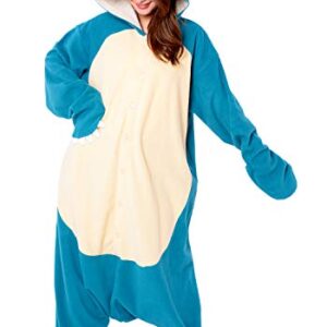 SAZAC Kigurumi - Pokemon - Snorlax - Onesie Jumpsuit Halloween Costume - Adult XL Size