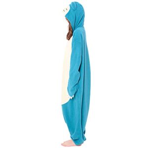 SAZAC Kigurumi - Pokemon - Snorlax - Onesie Jumpsuit Halloween Costume - Adult XL Size