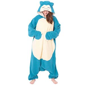 SAZAC Kigurumi - Pokemon - Snorlax - Onesie Jumpsuit Halloween Costume - Adult XL Size