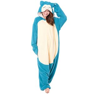 SAZAC Kigurumi - Pokemon - Snorlax - Onesie Jumpsuit Halloween Costume - Adult XL Size