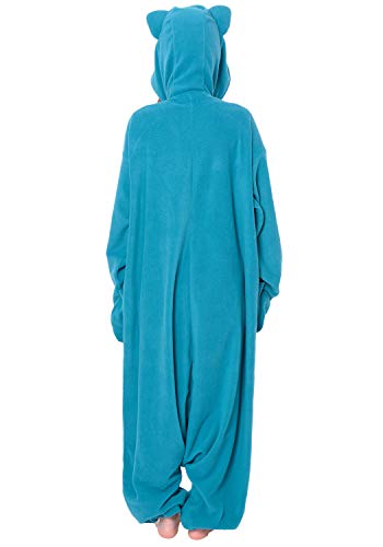 SAZAC Kigurumi - Pokemon - Snorlax - Onesie Jumpsuit Halloween Costume - Adult XL Size