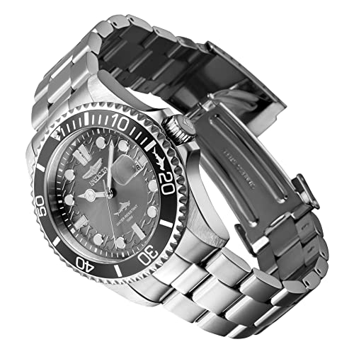 Invicta Men's Pro Diver 43mm Stainless Steel Quartz Watch, Silver (Model: 30806)