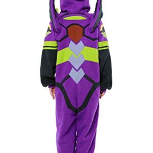 SAZAC Kigurumi - Evangelion Unit-01 - Eva-01 - Onesie Jumpsuit Halloween Costume - Adult