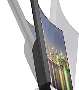 HP 34f 34” Curved Monitor with AMD FreeSync Technology | Ultra-Wide Quad HD Resolution (3440 × 1440p), IPS Display, and 3-Sided Low Bezel, 1-Yr Warranty (6JM50AA)