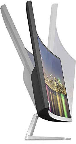 HP 34f 34” Curved Monitor with AMD FreeSync Technology | Ultra-Wide Quad HD Resolution (3440 × 1440p), IPS Display, and 3-Sided Low Bezel, 1-Yr Warranty (6JM50AA)